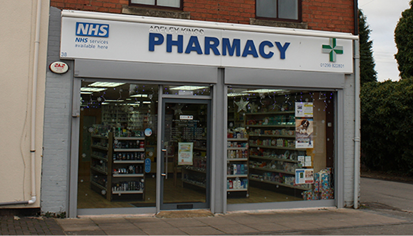 Areley Kings Pharmacy branch